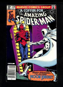 Amazing Spider-Man #220 Newsstand Variant Moon Knight!