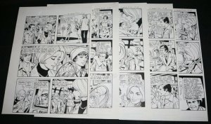 The Twilight Zone #77 Incomplete 5 Page Story 'Mirror Image' art by Frank Bolle