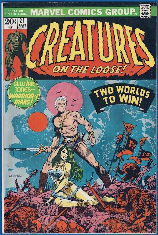 Creatures on the Loose #21 (1973) 8.0+
