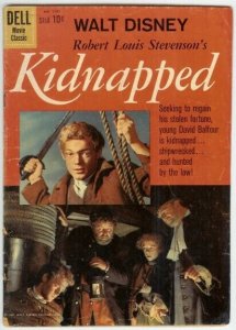 KIDNAPPED (1960 GOLD KEY) F.C.1101 G- PHOTOCOVER COMICS BOOK