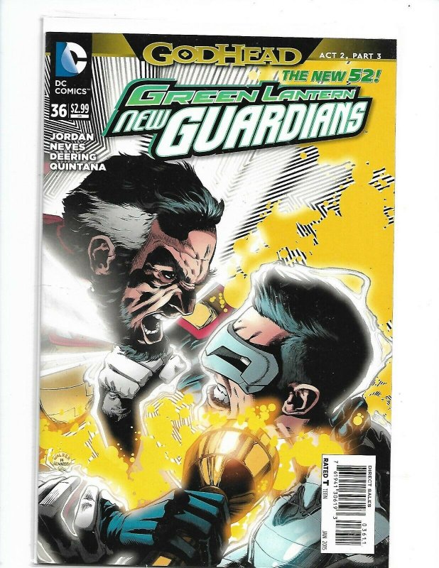 GREEN LANTERN NEW GUARDIANS (2011 DC) #36  nw119