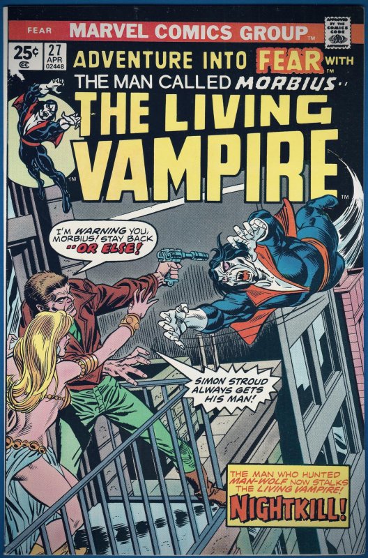 Adventure into Fear #27 (1975) 8.0