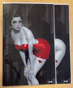 Betty Boop 2 Book Variant Cover Set /69 Jacob Bear & Matthew BooKooComix
