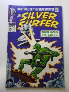 The Silver Surfer #2 (1968) VG Condition 1/2 in spine split