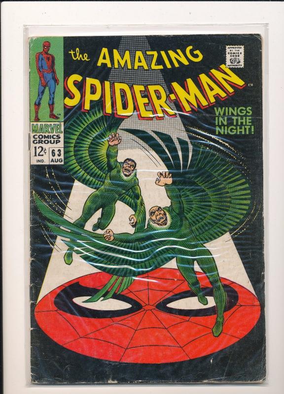 Marvel the Amazing Spider-Man #63 FAIR/GOOD (SRU025)