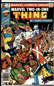 Marvel Two-in-One #74 (1981) Puppet Master