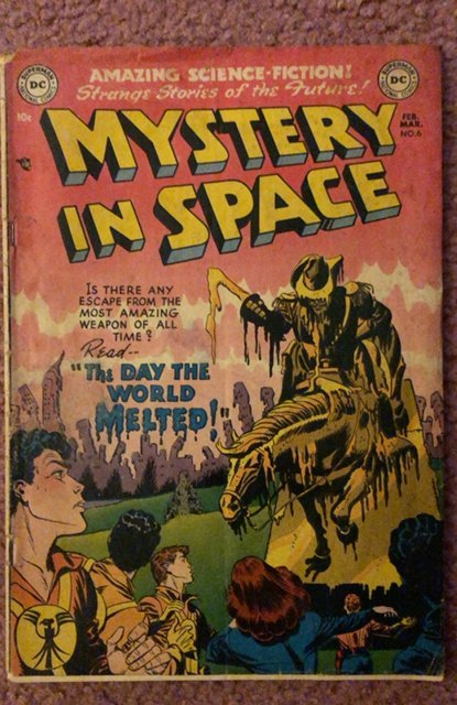 Mystery In Space #6 Minor subscription crease,lil’must