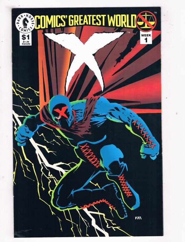 Comics Greatest World: X #1 VF Dark Horse Comic Book Frank Miller 1993 DE43 TW14