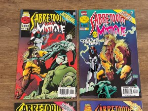 Sabretooth & Mystique Complete Marvel Comics LTD Series # 1 2 3 4 NM X-Men J931 