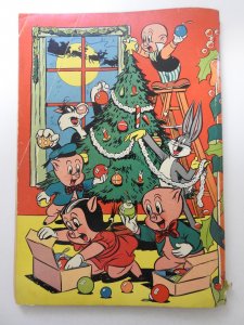 Bugs Bunny's Christmas Funnies #1 (1950) Amazing Comic! Fair Condition!