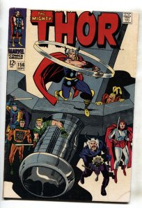 THOR #156--comic book--1968--MARVEL--comic book