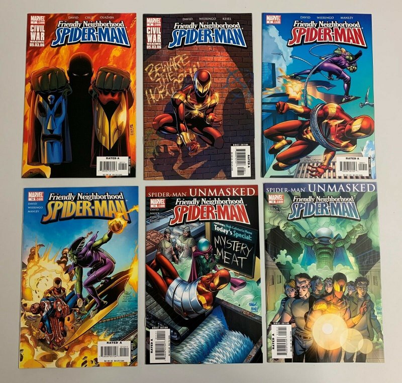 Friendly Neighborhood Spider-Man #1-24 + Annual (Marvel 2005) Peter David (8.0+)