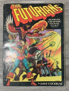 1983 THE FUTURIANS Dave Cockrum Marvel Graphic Novel #9 SC G/VG 3.0 2nd Printing