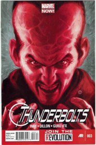 Thunderbolts #3 (2013 v2) Daniel Way Steve Dillon Elektra Punisher NM