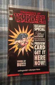 Vengeance Of Vampirella 8 Sealed Poly-bag With Preview Card 1994