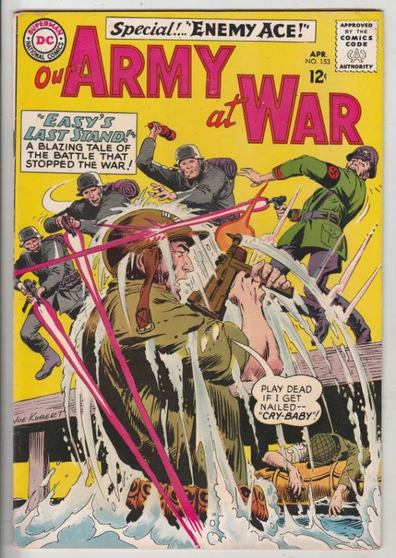 Our Army at War #153 (Apr-65) FN/VF+ High-Grade Easy Company, Sgt. Rock