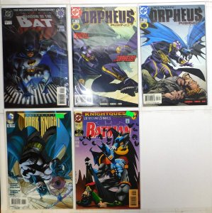Batman Lot of 5 #Shadow 0, Orpheus 2, 3, Legends 6, Detective 668 DC Comics