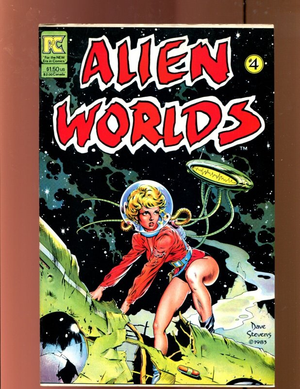 Alien Worlds #1-8 - EIGHT PIECE LOT! (INDIVIDUAL GRADES SEE DETAILS) 1982/83