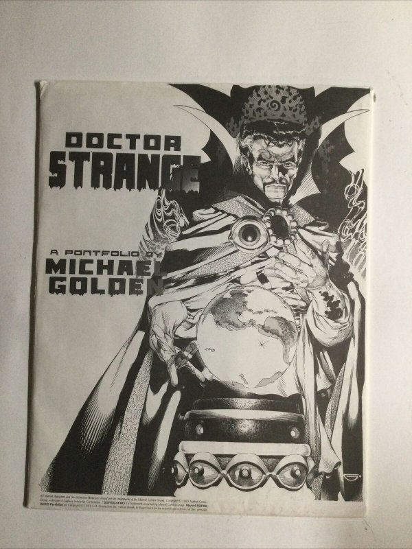 Doctor Strange A Portfolio by Michael Golden 1983 Oversized Prints Marvel