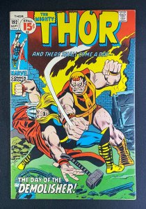Thor (1966) #192 FN/VF (7.0) Sal Buscema Cover