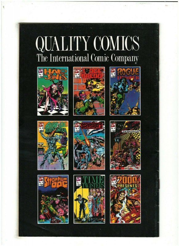 Judge Dredd #18 FN/VF 7.0 Quality Comics 1988