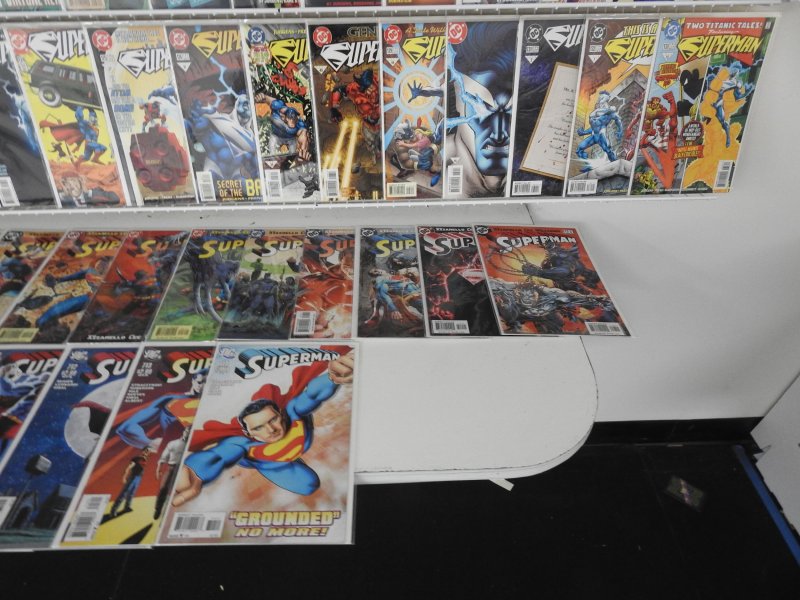 Huge Lot 150 ALL SUPERMAN COMICS!!!! W/ Key Issues! Avg VF Condition!