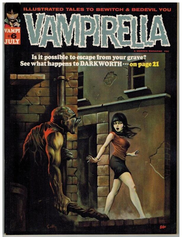 VAMPIRELLA 6 VF+ July 1970