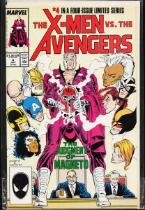 The X-Men vs. The Avengers #4 (1987) The Avengers