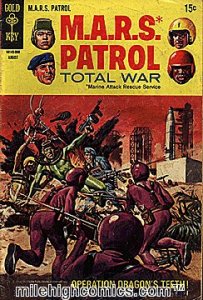 M.A.R.S. PATROL (GOLD KEY) (1966 Series) #10 Good Comics Book