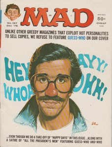 MAD MAGAZINE #187 - HUMOR COMIC MAGAZINE