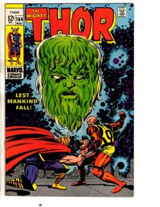 Mighty Thor # 164 FN Marvel Comic Book Odin Loki Avengers Hammer Sif Ego J246