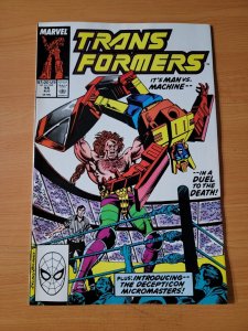 Transformers #55 Direct Market Edition ~ NEAR MINT NM ~ 1989 Marvel Comics