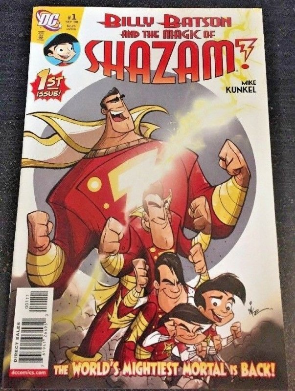 Billy Batson And The Magic Of Shazam #1 (2008) Mike Kunkel [Movie Coming Soon]
