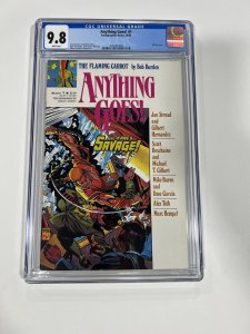 ANYTHING GOES 1 CGC 9.8 GIL KANE COVER WHITE PAGES FANTAGRAPHICS BOOKS 1986 