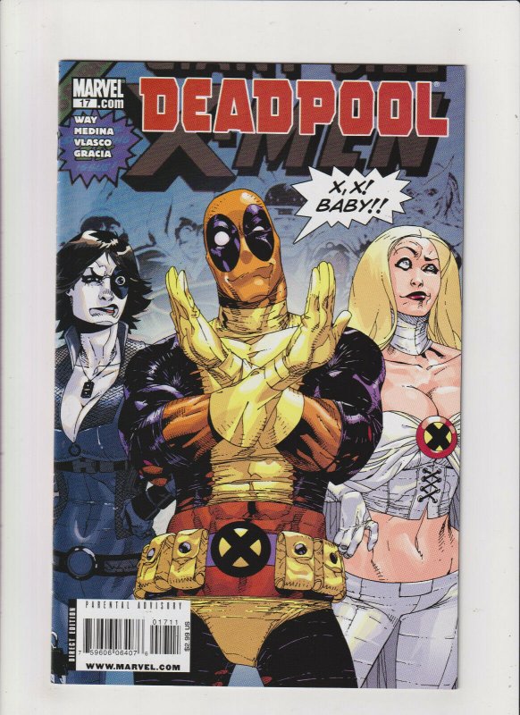 Deadpool #17 VF+ 8.5 Marvel Comics 2010 X-Men,Wade Wilson, Domino app.