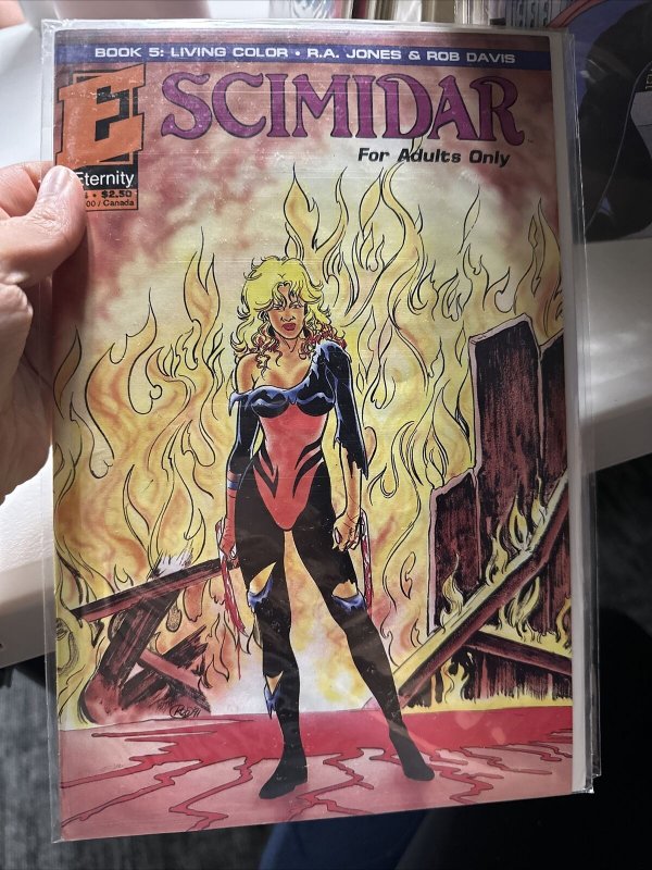 Scimidar: Book 5 #4 in Very Fine + condition. Eternity comics A2