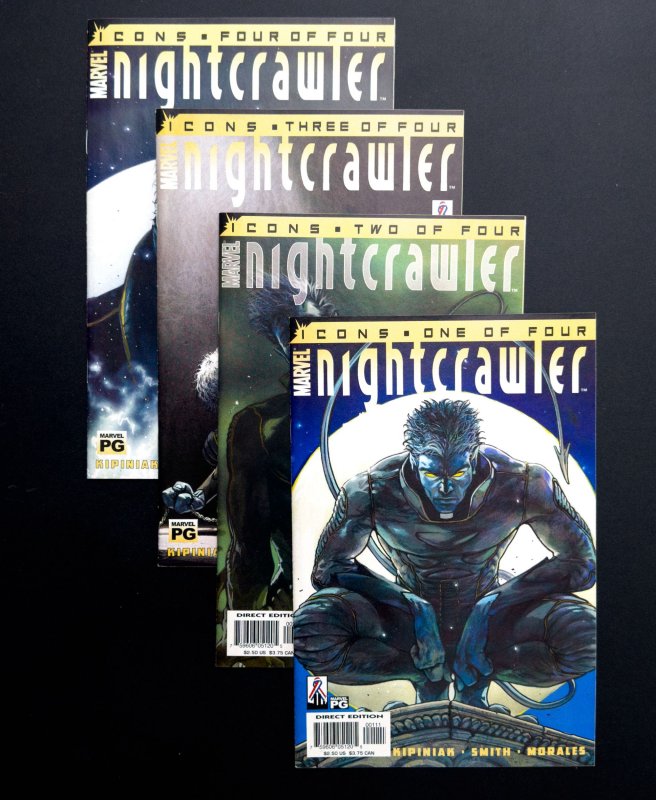 Nightcrawler #1-4 (Lot of 4 Bks) (2002) ICONS - NM