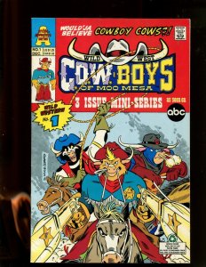 WILD WEST C.O.W #1 (9.0) 3 ISSUE MINI SERIES! 1992~