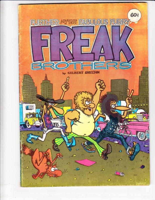 Freak Brothers #2 FN- (7th) rip off press GILBERT SHELTON underground comix