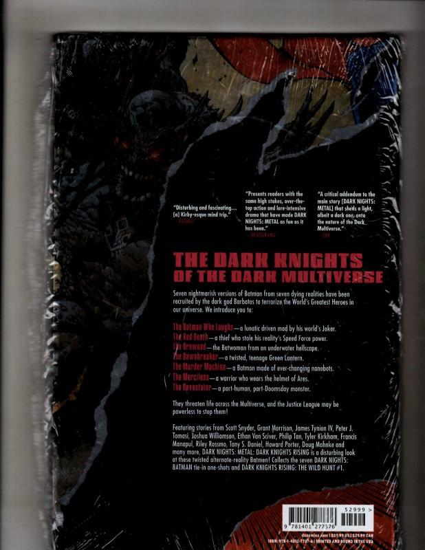 DARK KNIGHTS RISING Metal DC Comics Hardcover Book Graphic Novel SEALED J350