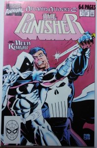 The Punisher Annual #2 (1989) 1st Moon Knight meeting