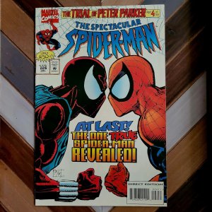 Spectacular SPIDER-MAN #226 VF (Marvel 1995) Peter vs Ben Reilly FINAL VERDICT