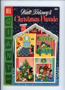 Walt Disney's Christmas Parade #7 (Dell 1955)  VG