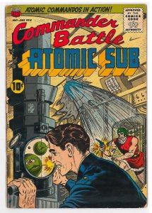 Commander Battle and the Atomic Sub (1954) #6 VG/FN