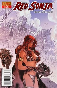Red Sonja She-Devil with a Sword #40 Renaud Red Foil Cover E (2008) New