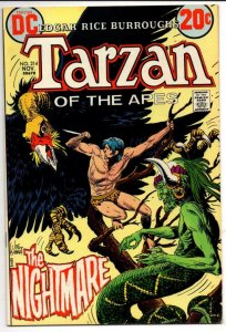 TARZAN of the APES #214, VF+, Edgar Rice Burroughs,  Joe Kubert, 1972