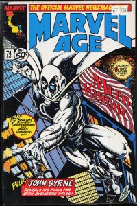 Marvel Age #74 (1989) Moon Knight