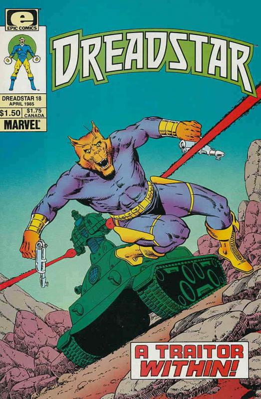 Dreadstar #18 VF/NM; Epic | save on shipping - details inside