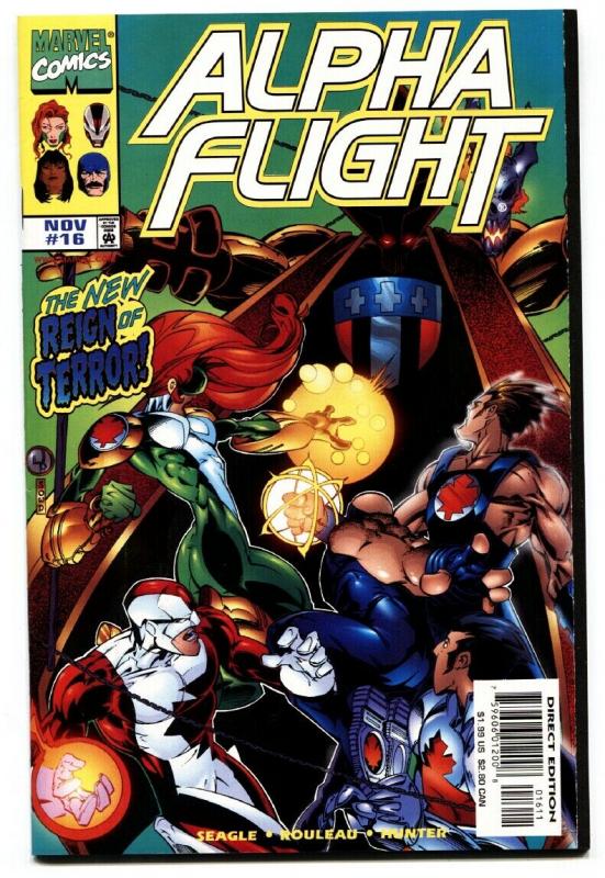 ALPHA FLIGHT VOL. 2  #16--FIRST BIG HERO SIX cameo-LOW PRINT RUN-NM-