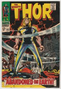 Thor #145 The Mighty strict FN/VF 7.0 High-Grade Appearance - The Circus of Evil